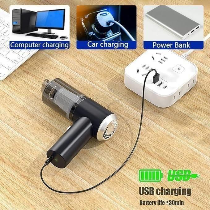 Vacuum Suction Cleaner – Portable Wireless Air Duster