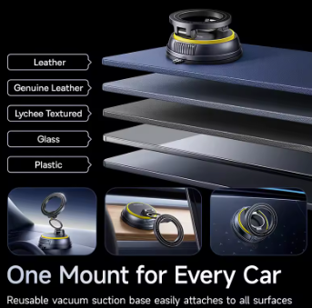 360 Vacuum Suction Magnetic Phone holder